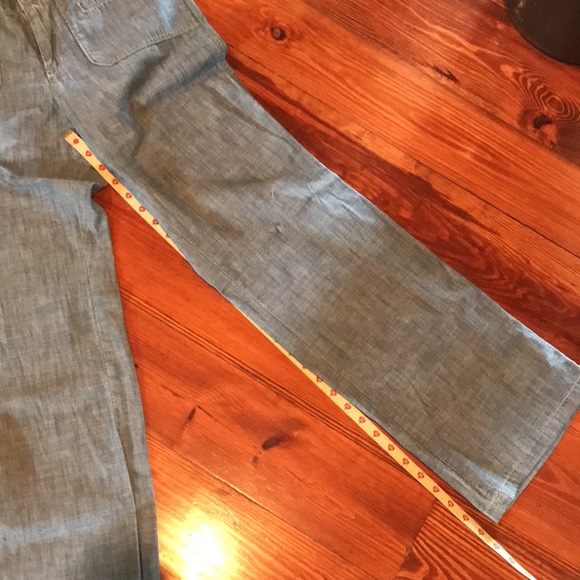 Ann Taylor Loft jean colored pants. - Picture 4 of 6
